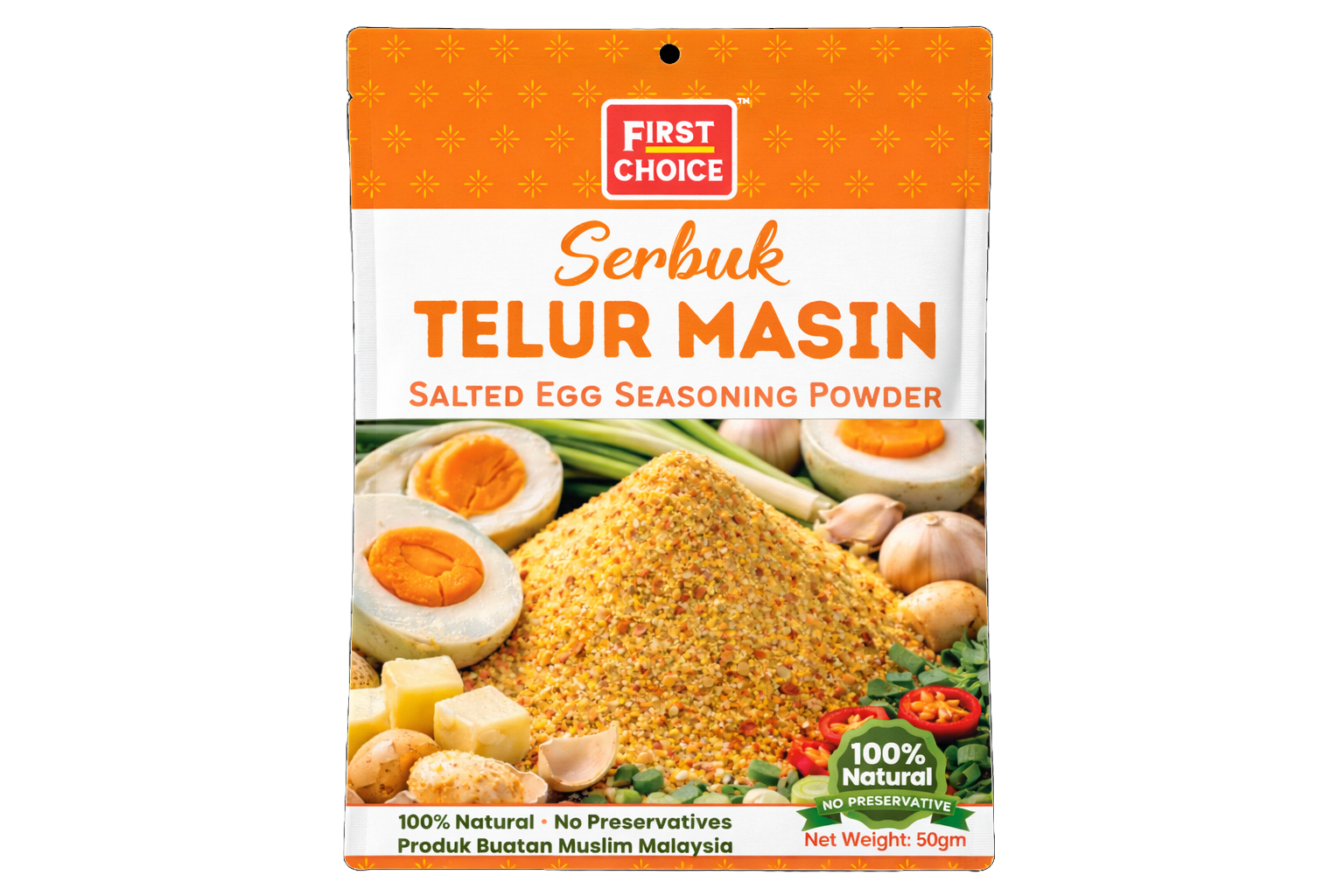 Salted Egg Seasoning Pouch